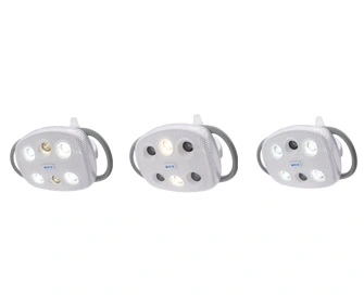 Easy switch of 3 operating modes through the upper sensor White light, yellow light and composite light